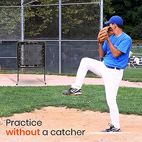 Pitching Net with Strike Zone Baseball Pitching Trainer Pitching