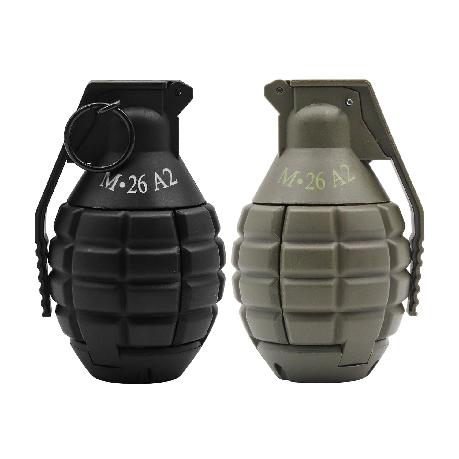 Zhongren Hand Grenades Army Toy Tactical CS Airsoft Grenade Toys Battle Game Refill BB Shower Rival Water Bullets Role Play Dress Playset Gift for 14+ (Black+Green)