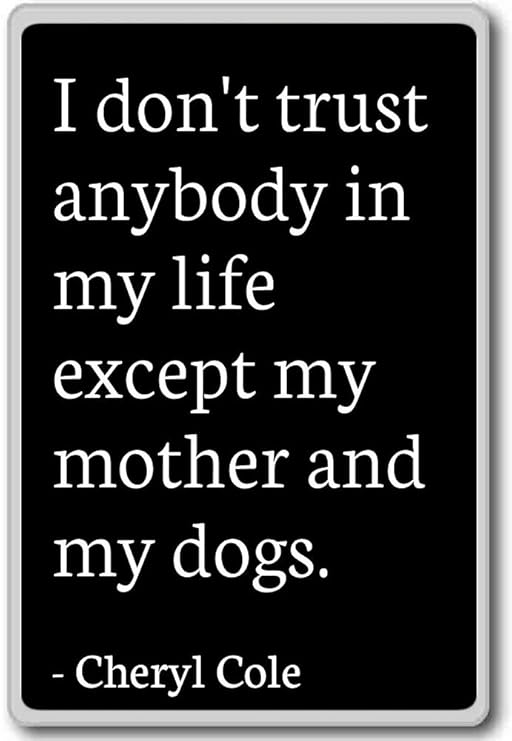 Cheryl Cole - Imán para nevera con cita