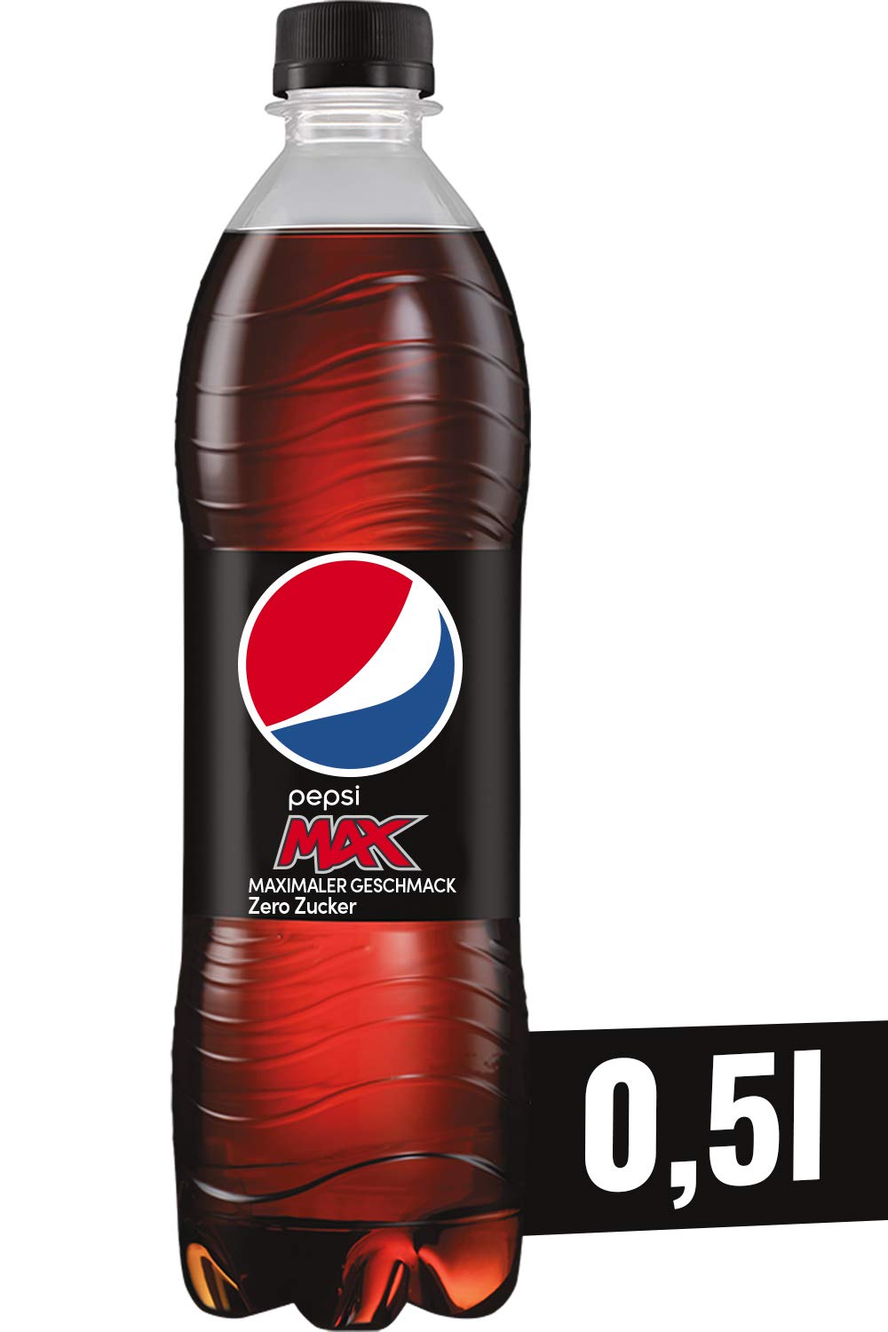 Pepsi Max Das Zuckerfreie Erfrischungsgetrank Von Pepsi Ohne Kalorien Koffeinhaltige Cola In Der Flasche 18 X 0 5l Amazon De Lebensmittel Getranke
