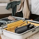 lmytdo Toiletry Bag for Men Waterproof Travel Shaving Bag Gray 22x6x15 cm view 7