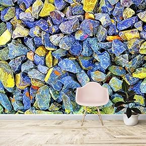 Wall Mural Realistic Rock Background Removable Self-Adhesive Large Wallpaper - 66x96 inches