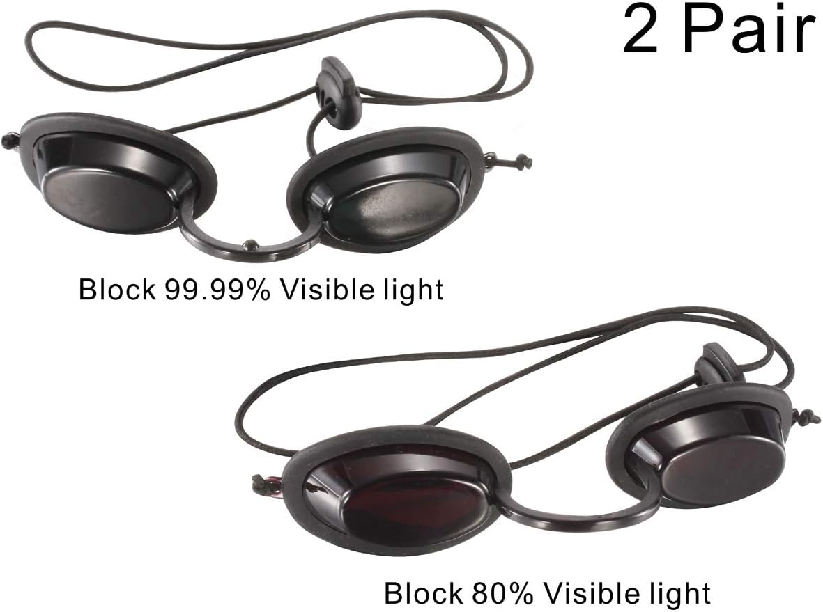 Hydraskincare Eyepatch Glasses IPL Light Protection Safety Goggles Beauty Clinic Patient