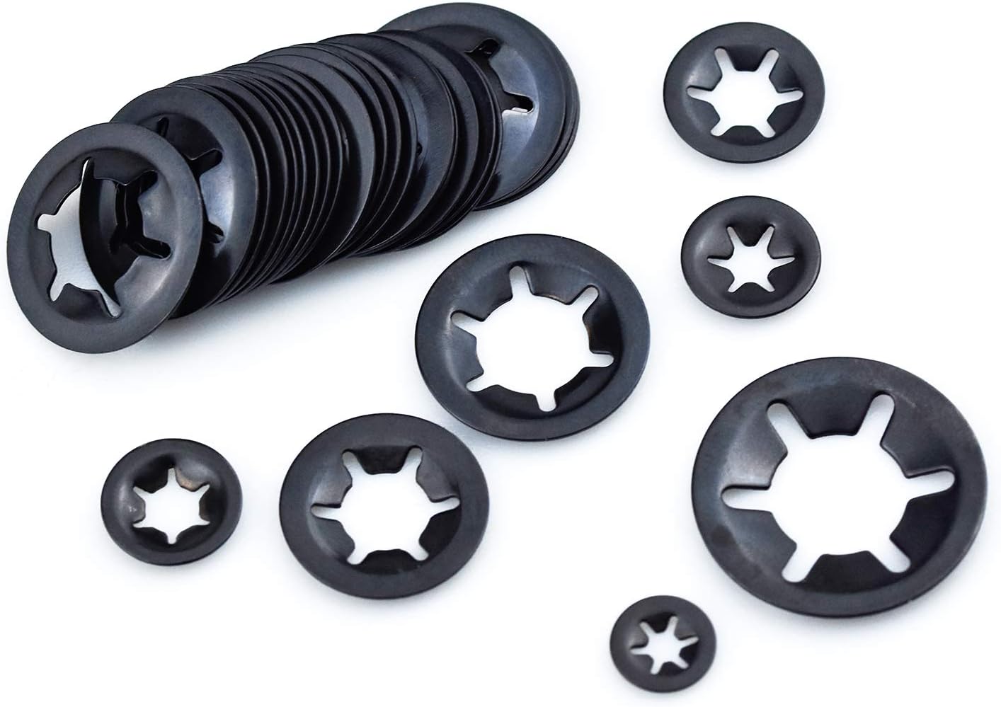 340 Pcs Starlock Washers Internal Tooth Washers Quick Speed Locking ...