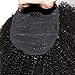 KLAIYI Fashion Natural Ponytail, African American Afro Short Kinky Curly Wrap Drawstring Ponytail Synthetic Hair Extensions with Clips