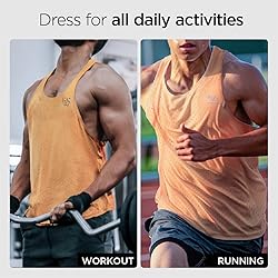 Sanken Men's Seamless Running Tank Tops Ultra