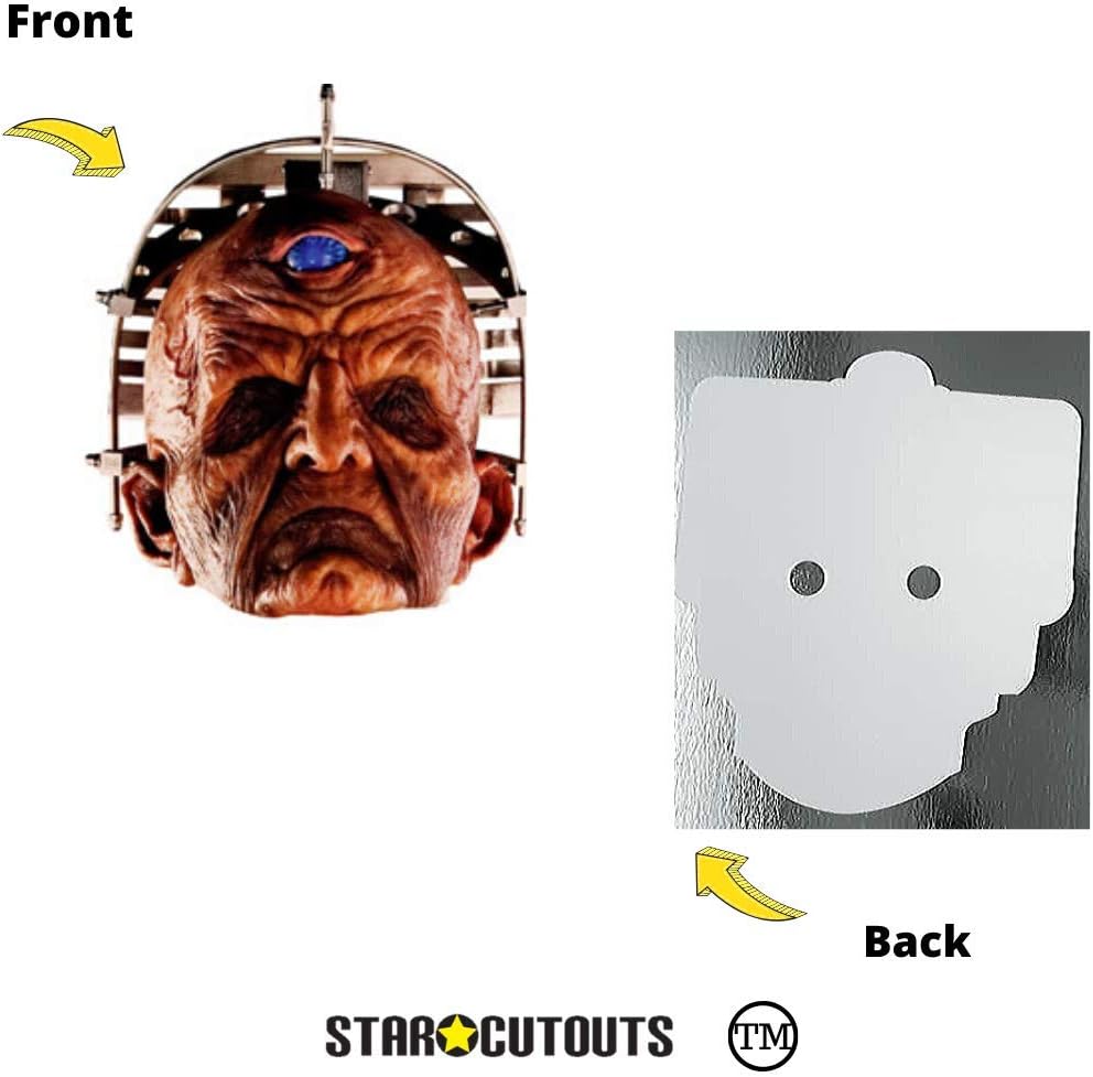 STAR CUTOUTS SMP430 Masks Davros Empty Child Weeping Angel Smiler Dalek Classic Cyberman Talking Point for Doctor Who Fans Multicolour - Image 5