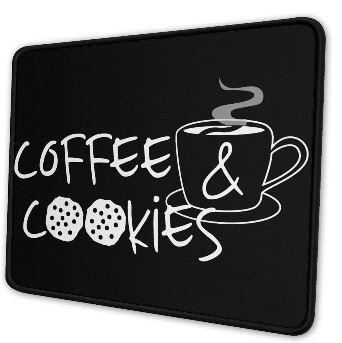 Monsters Who Love Cookies Mouse Pad Customized Mousepad Non-Slip Rubber Base Mouse Pads for Computers Laptop Office Mouse Pad for Kids