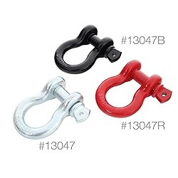 Smittybilt 13047R D-Ring Shackle 3/4" Threaded Pin