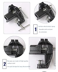 Mini Table Clamp, Small Bench Vice, New upgraded