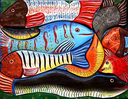 Fish Art 504 Piece Jigsaw Puzzle 16" X 20"