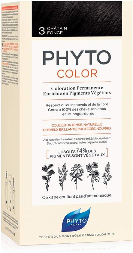 Phyto Hair Dyeing, 210 g, Brown