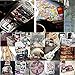 Cool Fun Vinyl Stickers Decals for Snowboard Skateboard Funny Sticker Bomb Pack (H)