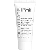 Paula's Choice SKIN PERFECTING 8% AHA Exfoliant, Gel Exfoliant with Glycolic Acid Chamomile & Green Tea, Leave On Gentle Face Exfoliator for All Skin Types, Fragrance- Free