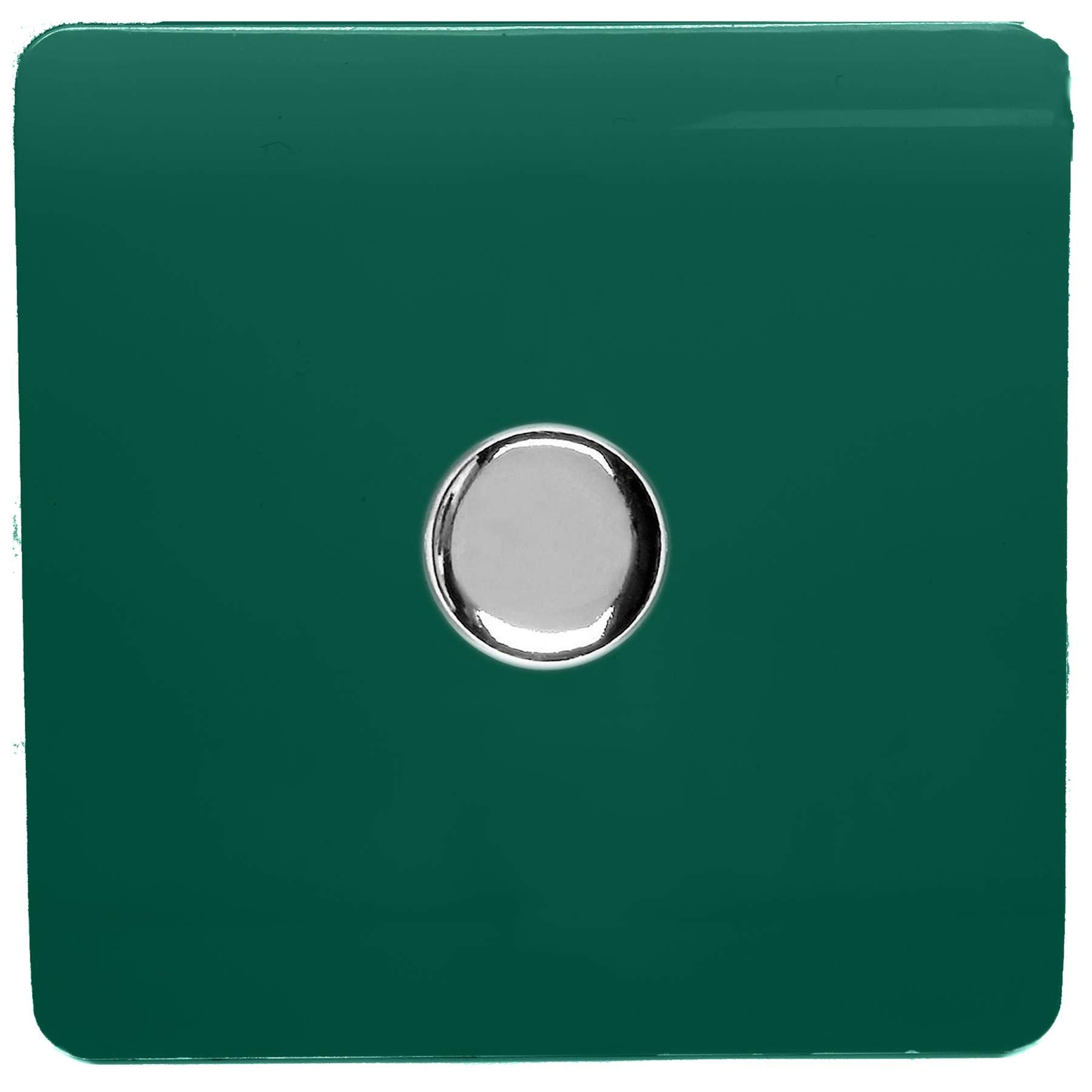 Trendi Artistic Modern Glossy Tactile 1 Gang 2 Way 120w LED Dimmer Switch