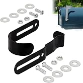DIICCYO Mailbox Latch and Handle Kit Mailbox Latch Clips Replacement Set | Metal Mailbox Door Repair Accessories with Screws Gaskets Nuts for Repair Easy Installation for Repairing Mailbox Door