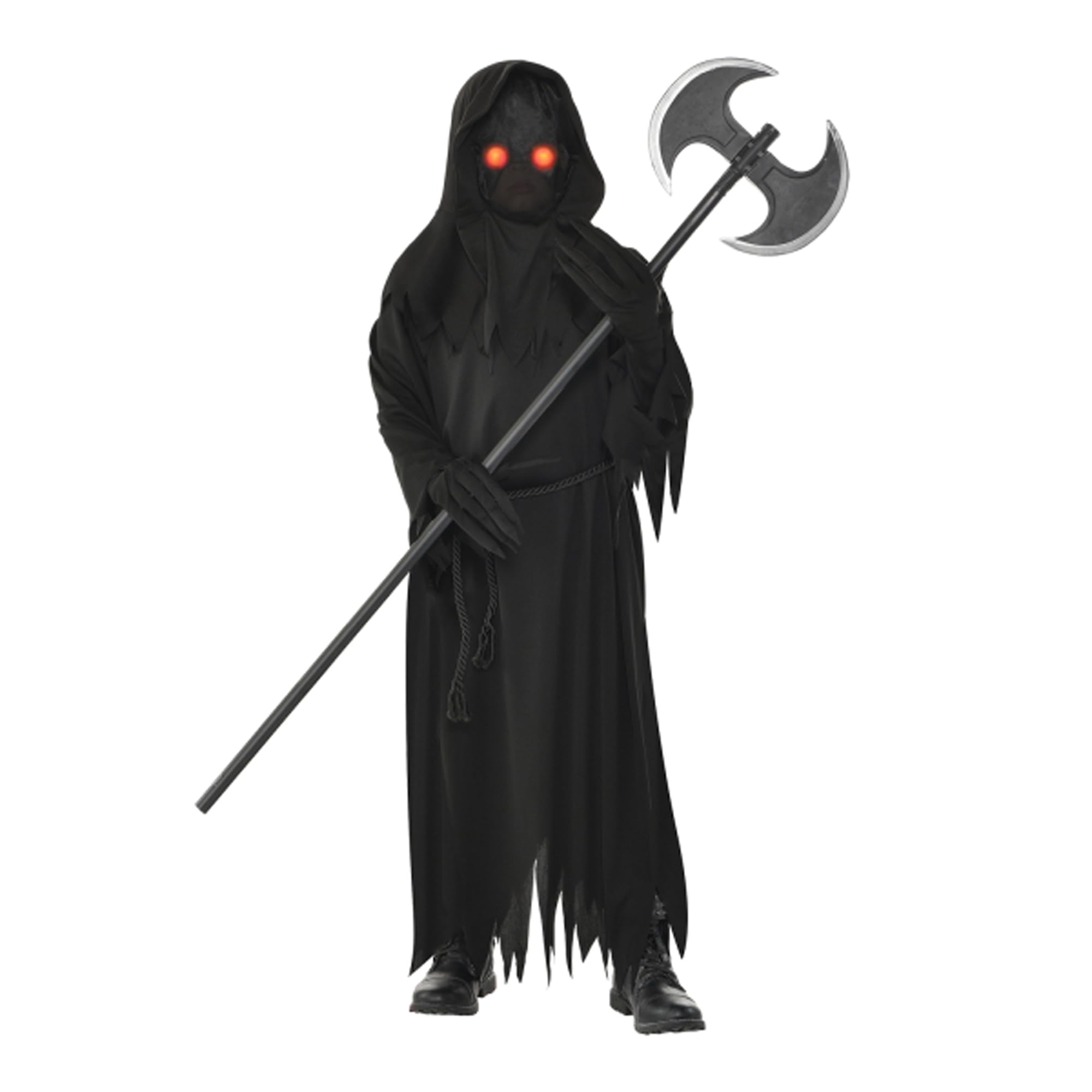 Amscan 9908183 - Kids Halloween Glaring Grim Reaper Boys Fancy Dress Costume Age: 6-8 Yrs