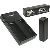 Wasabi Power DJI Osmo Intelligent Battery (2-Pack) and Dual Charger for DJI Osmo, Osmo Mobile, Osmo+