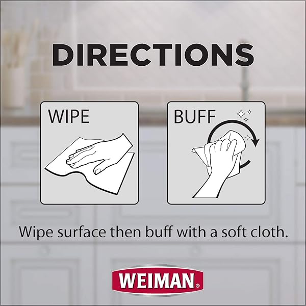 WEIMAN 92 STAINLESS STEEL WIPES 7 X 8 30/CANISTER