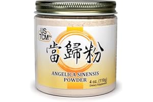 USTCM Angelica Sinensis Powder Dang GUI Powder Dong Quai Powder 當歸粉120 Mesh (4oz)