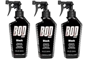 Bod Man - Mens Body Spray - Black - Pack of 3