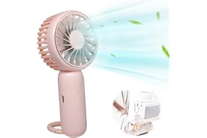 FINEDAYS Handheld Fan,Personal Rechargeable Hand Fan Portable Small Fan with 3 Speeds USB Rechargeable Hand Fan summer electr