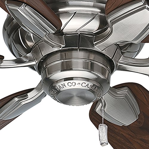 Casablanca Fan 31 inch Brushed Nickel Finish Ceiling Fan with Pull Chain (Certified Refurbished)