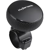 Hypersonic Steering Wheel Knob - Durable Black Suicide Knob Large Steering Wheel Ball Bearings, Making Steering Effortless and Smooth