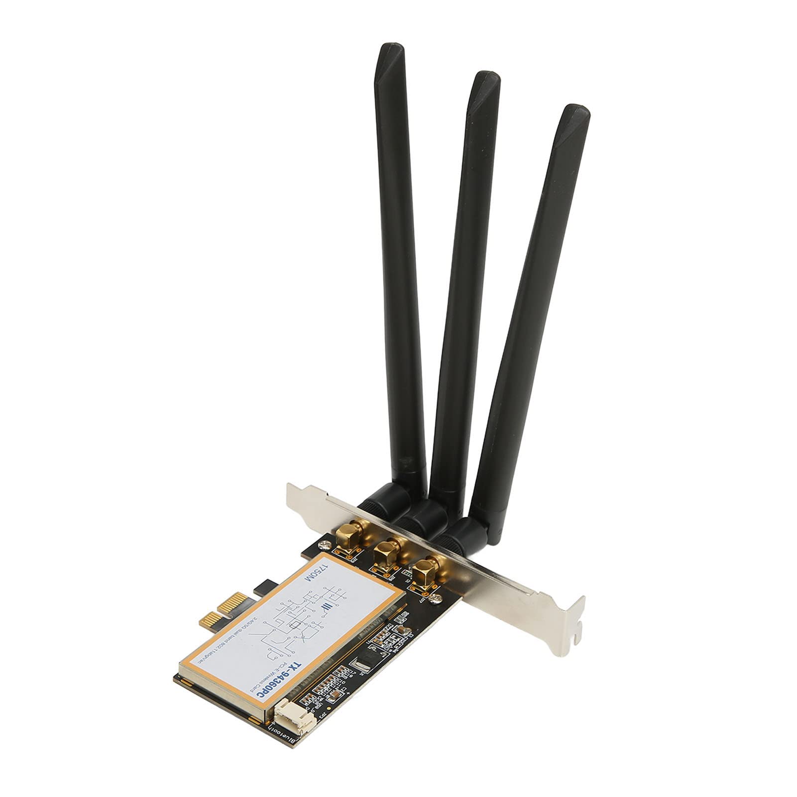 Bewinner PCIE WiFi Card, 1750Mbps Dual Band Wireless Network Card with 3 Antennas, PCI Express WiFi Adapter for