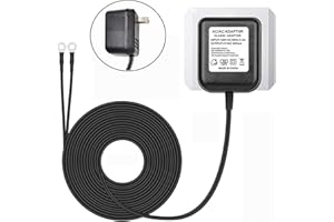 HMPBEFU Video Doorbell Special Power Transformer，24V500MA 16.4ft Doorbell Power Adapter Compatible with Eufy, Wyze, Ring, Nest, Arlo Wireless Video Doorbell Transformer