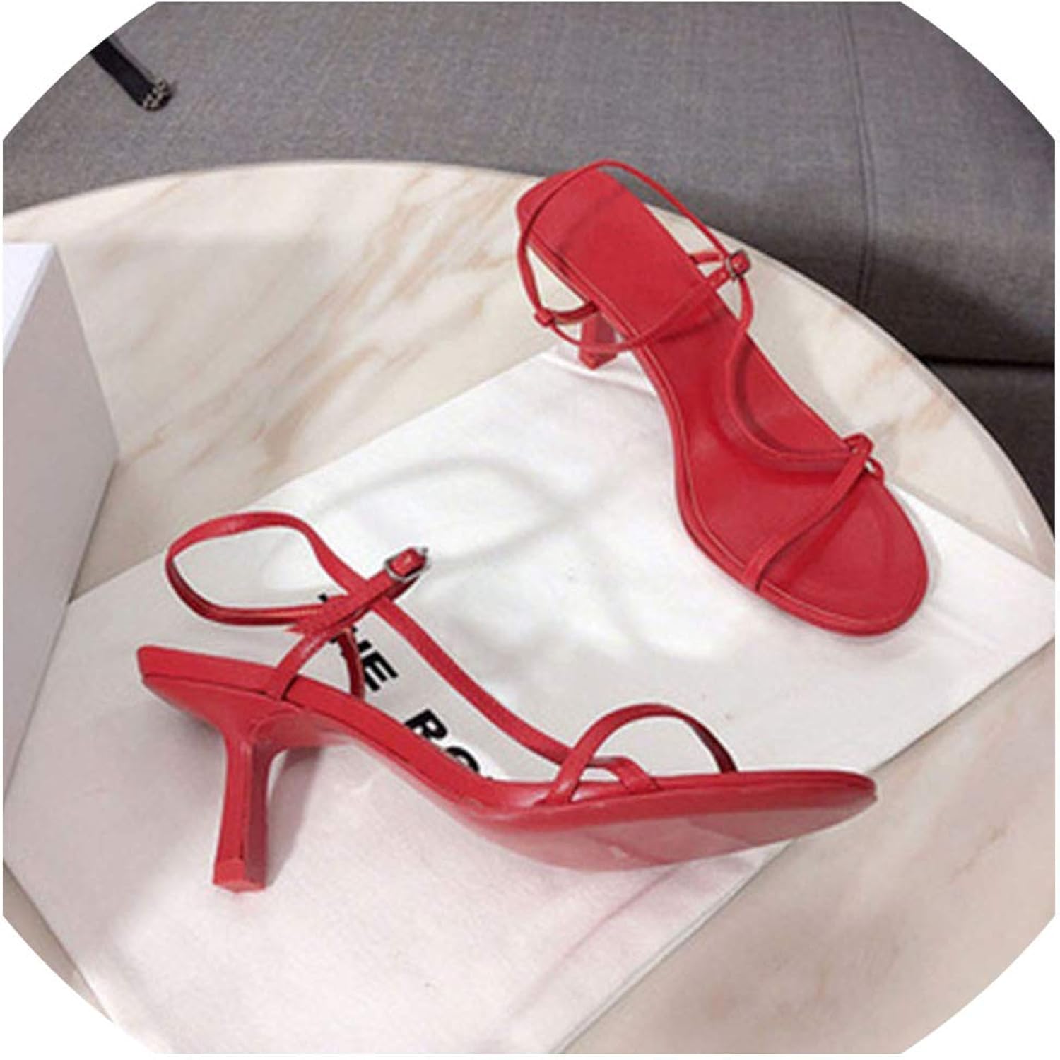 kitten heel gladiator sandals