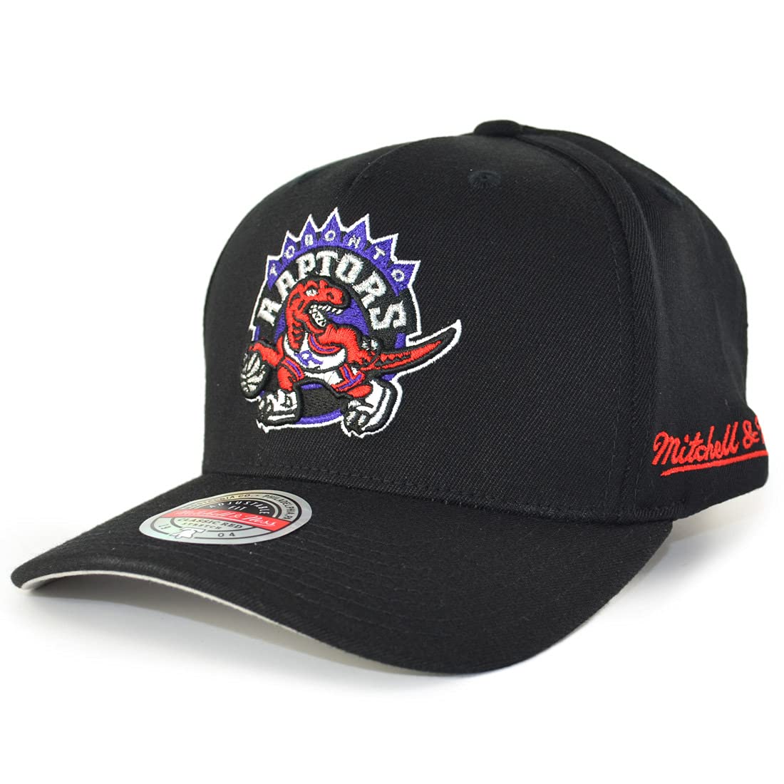 Mitchell & Ness NBA Classic Red Eazy Snapback Cap Toronto Raptors Black, black, One Size