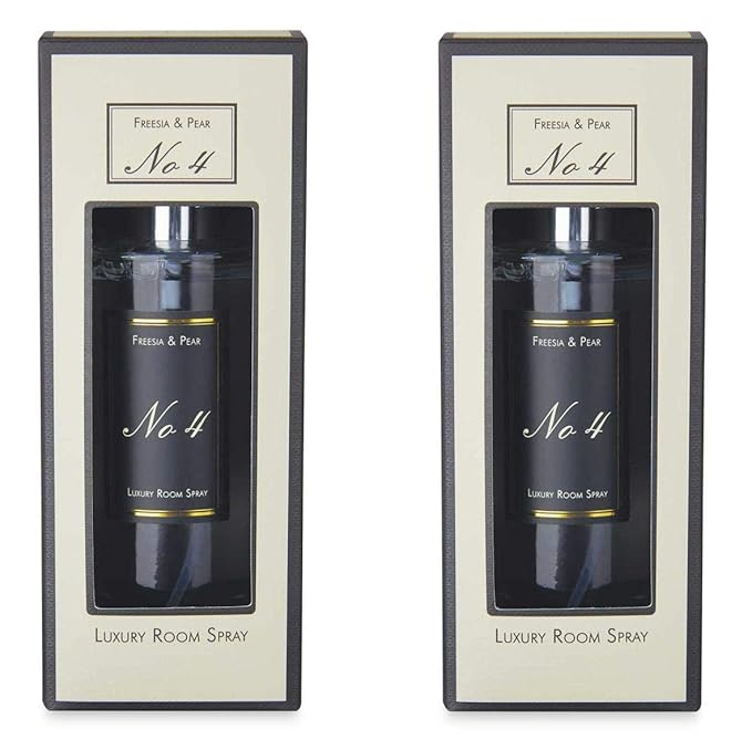 Aldi No 4 Freesia & Pear Luxury Room Spray 100ml x 2 Pack Amazon.co