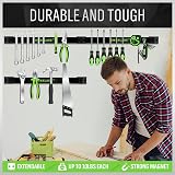 SWANLAKE 4-Piece 12" Magnetic Tool Holder Strip Pack با Screws Included view 6