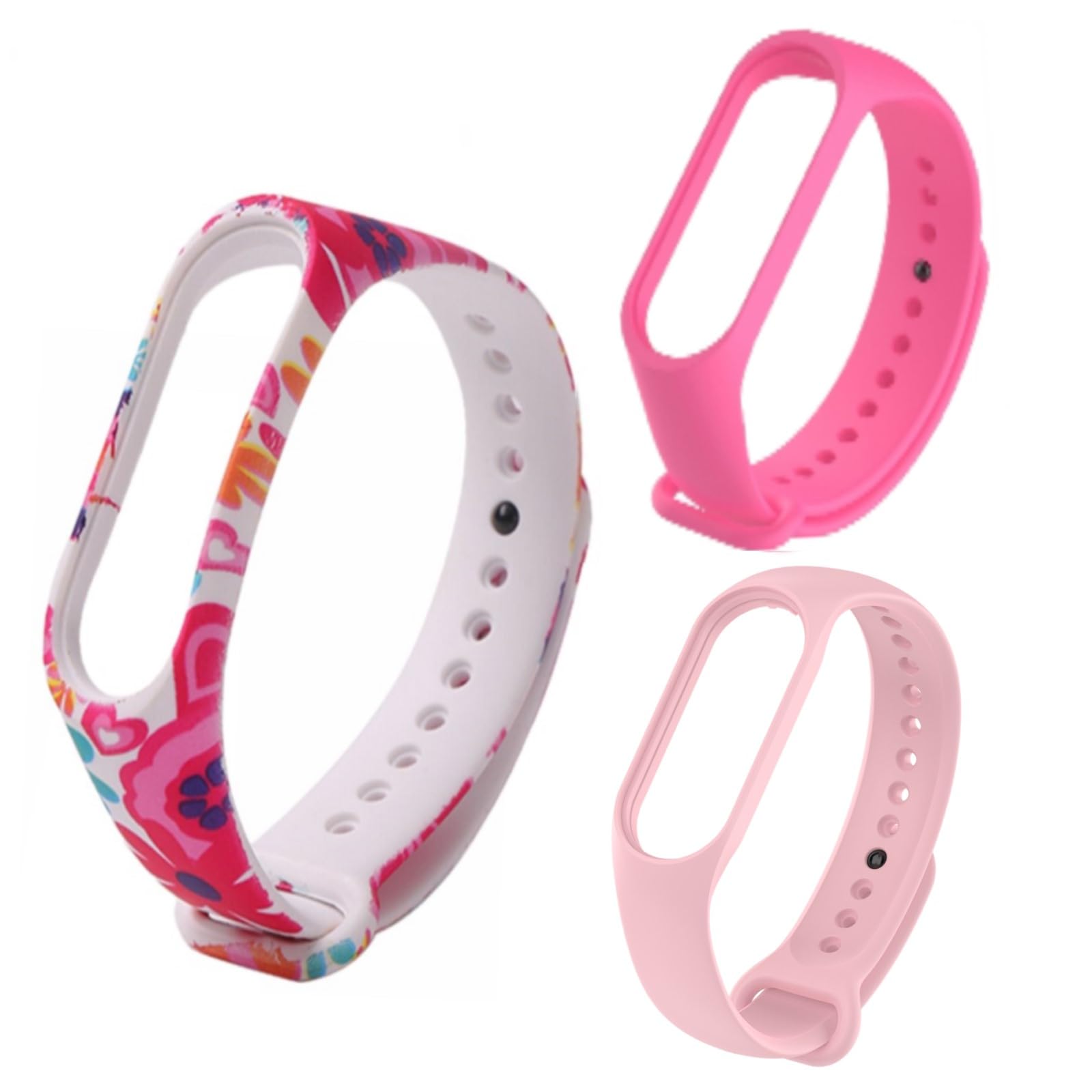 Panda Bobo For Radley London Series 1 Smart Activity Tracker Watch Strap Band Replacement (Pack G - 3 Straps)