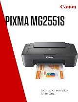 Canon PIXMA MG2551S All-in-One Printer USB Connected Home Use view 2