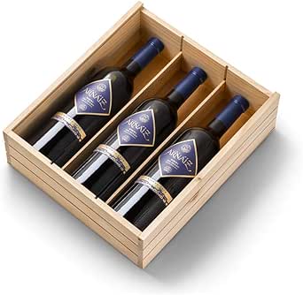 Viña Arnáiz Crianza - Vino Tinto DO Ribera del Duero - Estuche de 3 Botellas x 750 ml