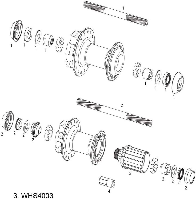 Sram Free Body Kit for MTH 406 Hub