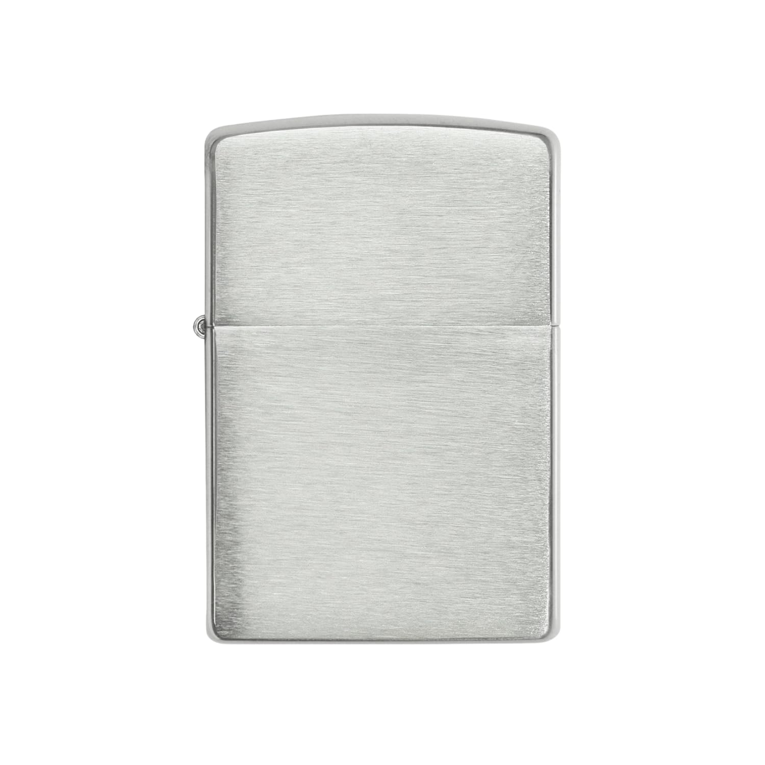 Zippo - Windproof Lighter, Brushed Chrome Armour Heavy Wall, Base Model, Refillable, Reusable, Windproof Design, Gift Box, Made in the USA