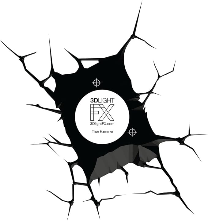 Marvel Avengers Thor Hammer Wandleuchte Amazon De Elektronik