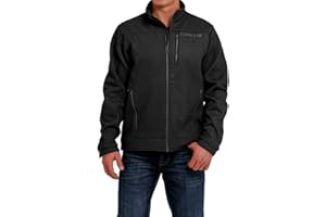 Cinch Men's Bonded Textured Jacket Black
