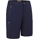 Men's Hiking Cargo Shorts Lightweight Outdoor Work Travel Golf Camping Casual with 5 Zipper Pockets