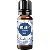 Edens Garden Jasmine Essential Oil Blend – 100% Pure Premium Grade, Natural & Synthetic-Free, Undiluted for Hair Care, Home Diffusers, Skin, Aromatherapy, Massage & Humidifiers 10 ml (.33 fl oz)