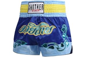 OYSTERBOY Classic Muay Thai Shorts for Men Women Boxing Kickboxing MMA BJJ Fight Clothing Training Workout Exercise Trunk
