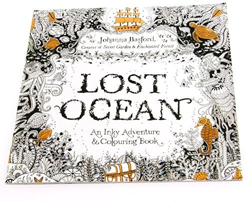 Lost Ocean Drawing Coloring Book Graffiti Books Adult Children Painting