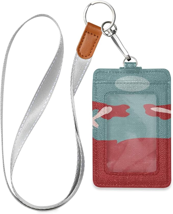 Lanyard Badge Holder Two Spanish Flamenco Dancers Dancing Sevillanas