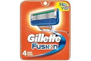 Gillette Fusion Blades 4 Cartridges