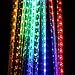 AGPtek 50cm 8 Tube 240 LEDs RGB Multi-color Meteor Shower Rain Lights Waterproof String for Wedding Party Christmas Xmas Decoration Tree