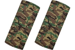 BIGCARJOB Camouflage Style Luggage Handle Wrap Set for Suitcase,2 pcs Neoprene Luggage Handle Wraps Protection Cover Luggage ID Tags Door Handle Sleeve Cover for Women Travel Accessories
