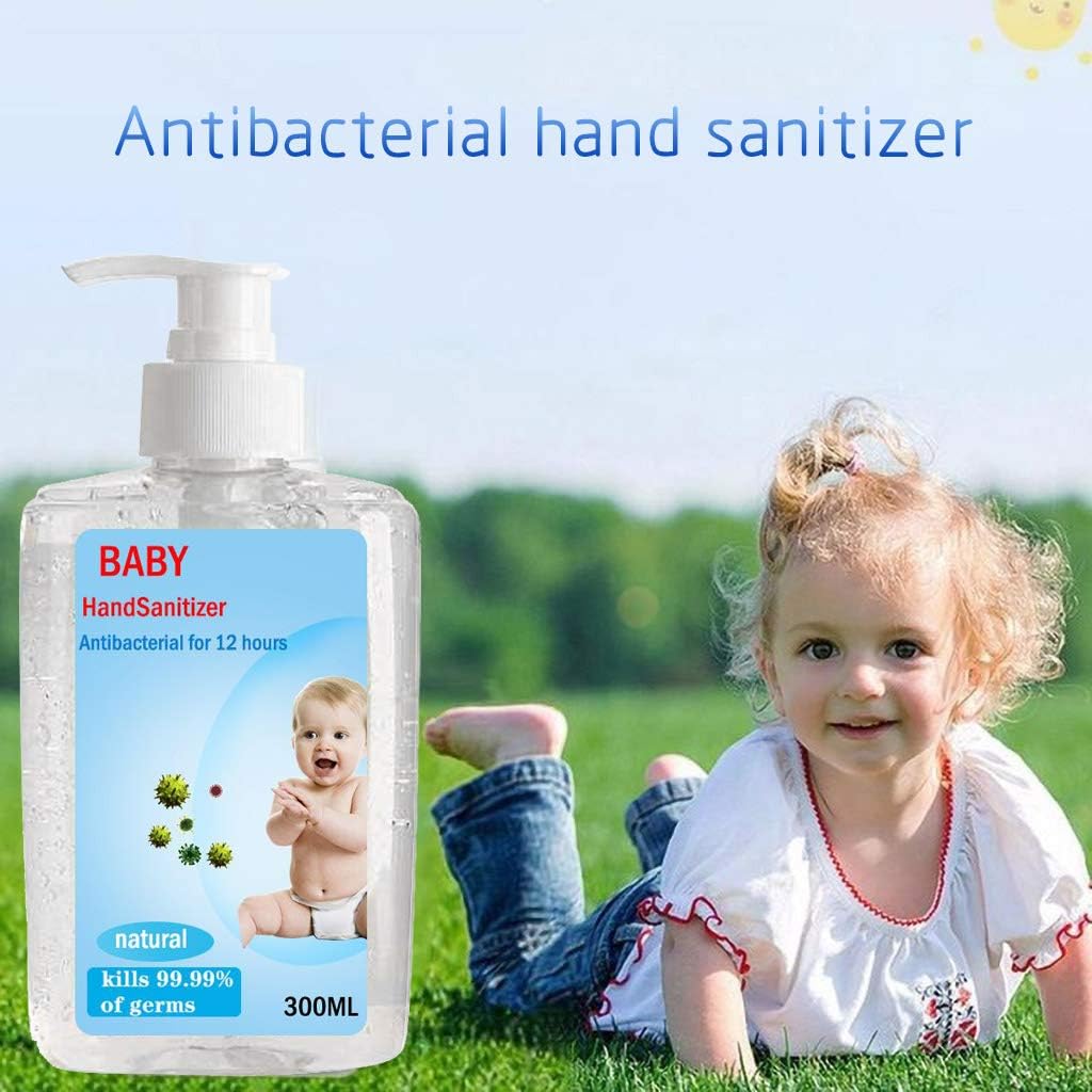 SHY Household Antibacterial Hand Sanitizer Gel, Multipurpose Hand Soap Gel, Hands Disinfectant Gel to 24-hour protection for Adults & Kids Kills 99.99% of Germs, Soft and Non-irritating